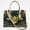 3602, variant on Riple Goddess With Triskele - Gold On Shimmer Green Cross Body Bags For Women Small Leather Female Handbags Fashion Top-Handle Totes
