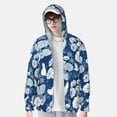 thumbnail image 4 of Haiem Rose Flowers UPF 50+ Fishing Shirts for Men Long Sleeve UV Sun Protection Hoodie Non-Mask Outdoor Hiking Shirts, 4 of 9