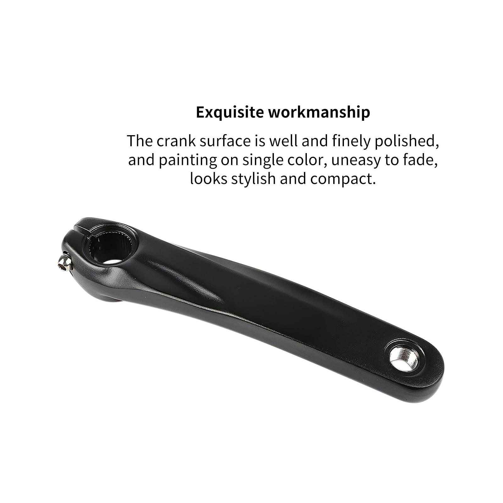 170mm Bike Left Hand Crank Aluminum Alloy High Performance with 2.4mm Round  Hole Crankset Arm for Shimano M4050/M590/M610/SLX/XT/XTR - Walmart.com