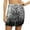 Grey, variant on Sequin Skirt for Women Carnival Glitter Short Sexy Midi Hip With Elastic Waist Party Rave Outfit Womens Skirts Black L