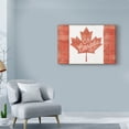 thumbnail image 3 of Trademark Fine Art 'Oh Canada Flag' Canvas Art by Sue Schlabach, 3 of 3