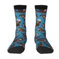 thumbnail image 3 of Calcetines de nutria para hombre y mujer, calcetines largos hasta la rodilla, calcetines para parejas, medias de skate estilo hip hop con personalidad, 3 of 5