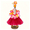 B, variant on Diceymbol 4th of July Porch Goose Outfits for 7'' Statue Patriotic Tulle Tutu Flag Bow Goose Costume Independence Day Goose Clothes for Front Porch 250th Anniversary Home Porch Decor