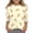 Ginger #102, variant on Kids 3/4 Sleeve Bunny Face Print T-Shirt: Easter Casual Crew Neck Top Blue 150