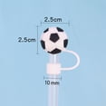 thumbnail image 6 of 4Pcs Cute Straw Topper, Cartoon Straw Cover Cap for 10mm Reusable Straws, Silicone Dust-Proof Plug for Tumblers, Fun Drink Accessory, Great as a Valentines Day Gift E, 6 of 6