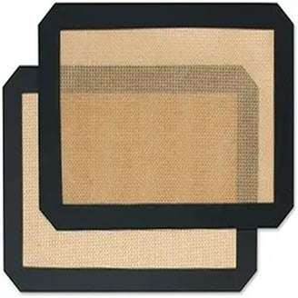 Velesco Siliconen Macaron Bakmat Set Van 2 Half Sheet (Dikke & Grote 11 5/8 X 16 1/2) Non Stick Silicon Liner Voor Bakpannen & Rolling Macaroon/Gebak/Koekje Maken