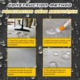 thumbnail image 2 of Suodoka Waterproof Sealant & Leak Repair Coating for Bathroom Kitchen Wall, Clear Multi-Purpose Caulk & No Demolition Tile Crack Filler, Includes Applicator Brush, 10.5 oz / 300g, 2 of 6