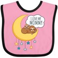 thumbnail image 3 of Inktastic I Love My Mommy Boys or Girls Baby Bib, 3 of 4