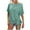 New/Green, variant on Otvok 2025 New Womens Short-Sleeved T-Shirt Loose Casual Tops