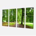 thumbnail image 2 of Park in Automne Panorama - Impression sur Toile Paysage, 2 of 3