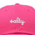 thumbnail image 2 of Dalix Salty Embroidered Cotton Beach Baseball Cap Adjustable Dad Hat Womens in Hot Pink, 2 of 5