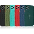 thumbnail image 2 of Heat Dissipation Phone Case, New Breathable Hollow Cellular Hole Heat Dissipation Case Full Back Camera Lens Protection Ultra Slim TPU Case Cover (Dark Green, Compatible with iPhone Xs Max), 2 of 7