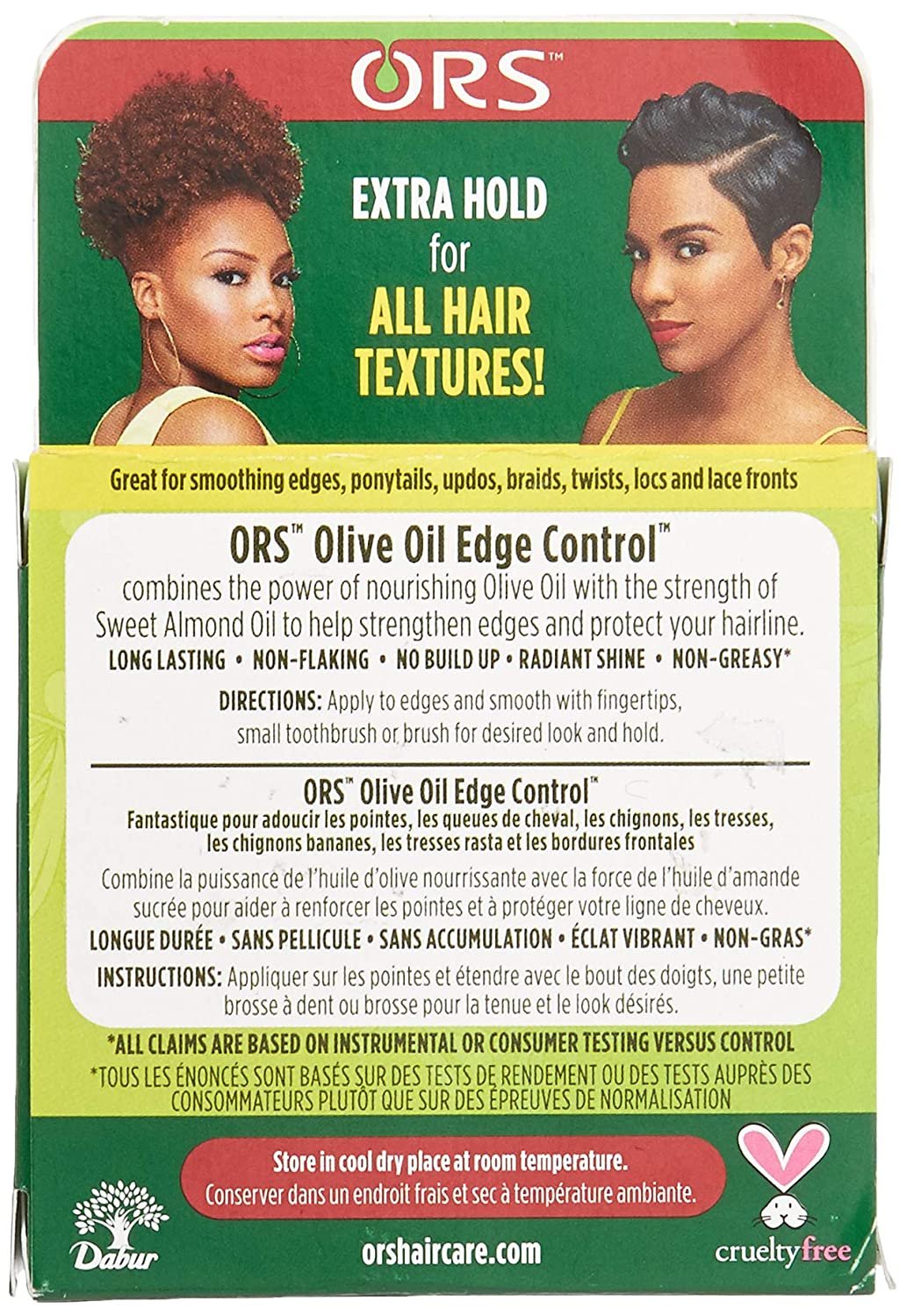 Olive Oil Edge Control Hair Gel by ORS for Unisex - 2.25 oz Gel - image 2 of 6