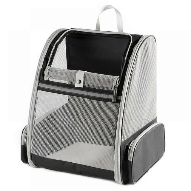 Cat Backpack Carrier Airline Approved, Foldable Ventilated Dog Backpack for Small Dogs and Cats, Dog and Cat Harness Backpacks for Dog Travels and Hik