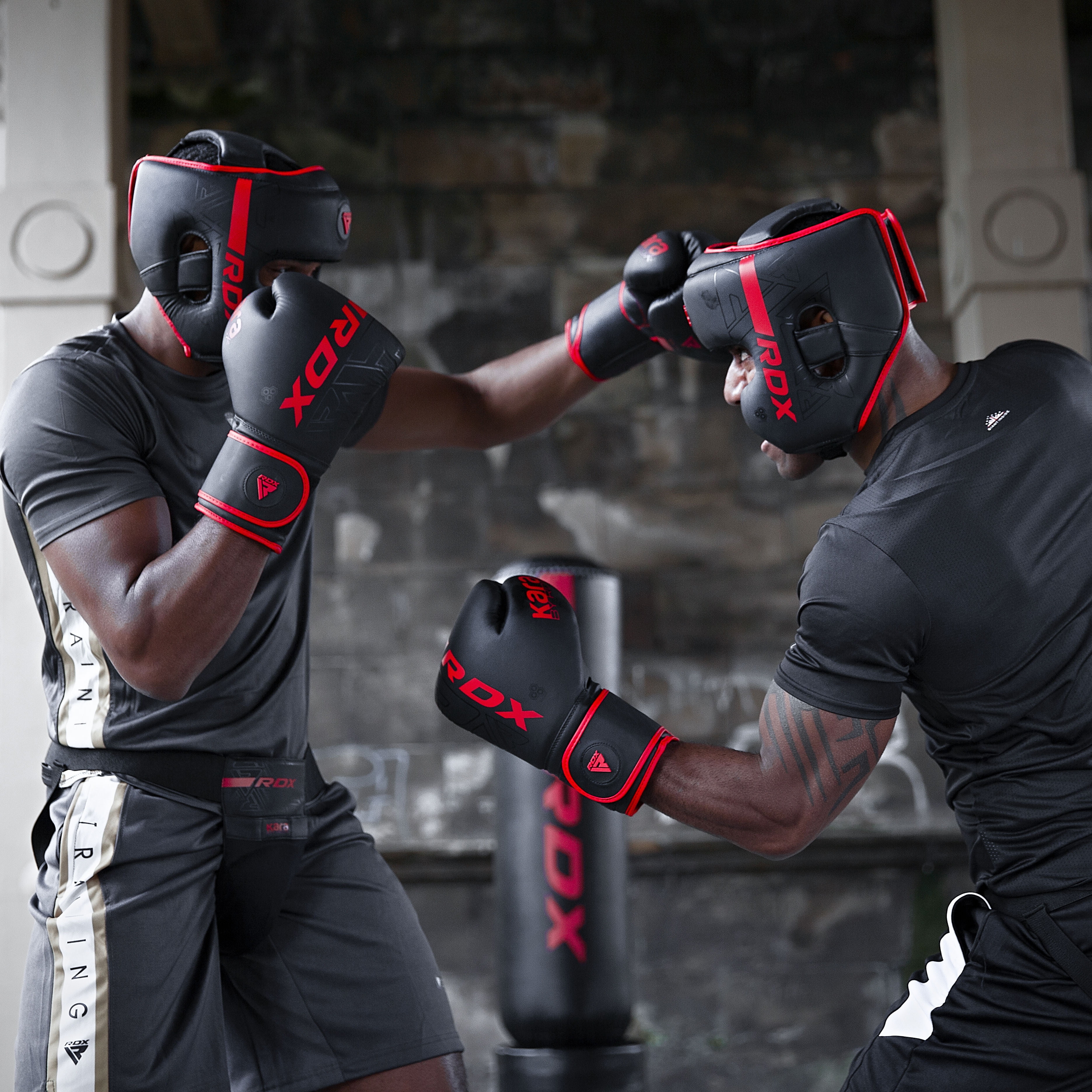 RDX Headgear for Boxing, MMA Training, Adjustable Padded KARA Head Gear for Cheeks, Forehead and Ear Protection, Muay Thai Headgear, Kickboxing,