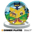 thumbnail image 7 of Peter Cat Plates Balloons Party Supplies Plates Cake Toppers Decorations Banner Tableware Birthday Decor, 7 of 7