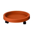 thumbnail image 6 of Cheer.US Plant Pallet Caddy with Wheels, Round Flower Pot Mover, Round Movable Planter Dolly Pallet, Indoor Rolling Planter Dolly on Wheels, Outdoor Planter Trolley Tray Coaster, 6 of 7