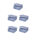 thumbnail image 2 of Billuyoard Cajas de plástico Caja de artículos diversos útiles Papelera profesional simple con tapa Contenedor de PP para el hogar Cocina Type2 NO2, 2 of 6