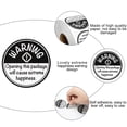 thumbnail image 3 of Black and White Adorable Warning: Happiness Labels / 500 Package Stickers /Labels, 3 of 5