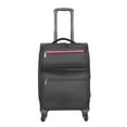 thumbnail image 4 of (2 pack) Protege Trulite 20" Softside Carry-On Luggage, Black, 4 of 13