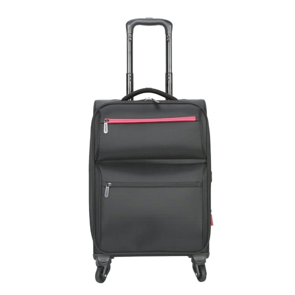 Protege Trulite 20" Softside Carry-On Luggage, Black