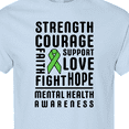 thumbnail image 4 of Inktastic Mental Health Awareness Strength Support Love T-Shirt, 4 of 5