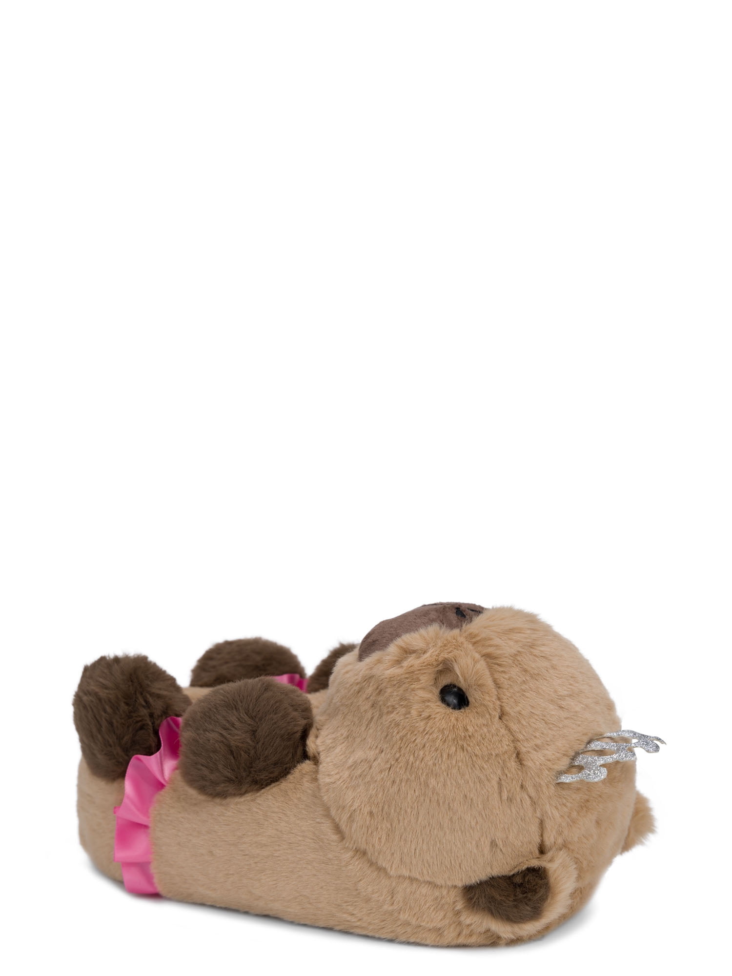 Wonder Nation Toddler, Little and Big Girls Capybara Slipper