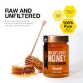 thumbnail image 3 of Emirelli Wildflower Honey 100% Pure, Raw & Unfiltered - From the High Attitude Mountains, Endemic Flower Flavor - For Breakfast, Cooking, Spreading, Baking Sweet & Healthy Food - Liquid Gold -16oz Jar, 3 of 8