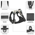 thumbnail image 6 of Lsque Winter Woodland Friends Dog Harness, No-Pull Pet Harness with 2 Leash Clips, Adjustable Soft Padded Dog Vest with Easy Control Handle for Large Dogs-X-Large, 6 of 9