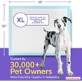 thumbnail image 3 of PETSWORLD Giant Potty Pads for Dogs, 36" x 36", 900 Count, 5 Layer Disposable Pads, 3 of 6