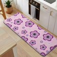 thumbnail image 5 of Pioneer Flower Floral Print Pattern Kitchen Rug Mat,Kitchen Runner Rugs Non Skid Washable,Decorative Kitchen Floor Mats for Kitchen,Sink,Laundry,17"x47.2", 5 of 7