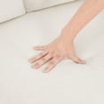thumbnail image 4 of Carolayne 90‘’ Modern 3 Seater Upholstered Sofa with 2 pillows for Living Room, Beige, 4 of 9