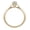 Golden, variant on 6PCS Ring Six-Claw Alloy Cubic Zirconia Ring for Party,Golden,US 9