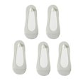 thumbnail image 2 of Thin No Show Socks Womens Low Cut Mesh Liner Socks Non Slip Invisible Breathable Footies Light Gray, 2 of 6