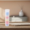 thumbnail image 2 of 2Pcs Clear Cylinder Cookie Holder Round Crackers Containers Biscuit Storage Saver Airtight Crackers Keeper Food Storage Jar With Lid Kitchen Pantry Organizer For Home, 2 of 8