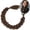 D, variant on Ponytail Extensions with Ties - Soft Synthetic Hairpieces, Straight Wrap Around Extensions, 24-Inch Tail Hairpiece for Women, Versatile for Daily Wear, Parties, Festivals, Cosplay,
