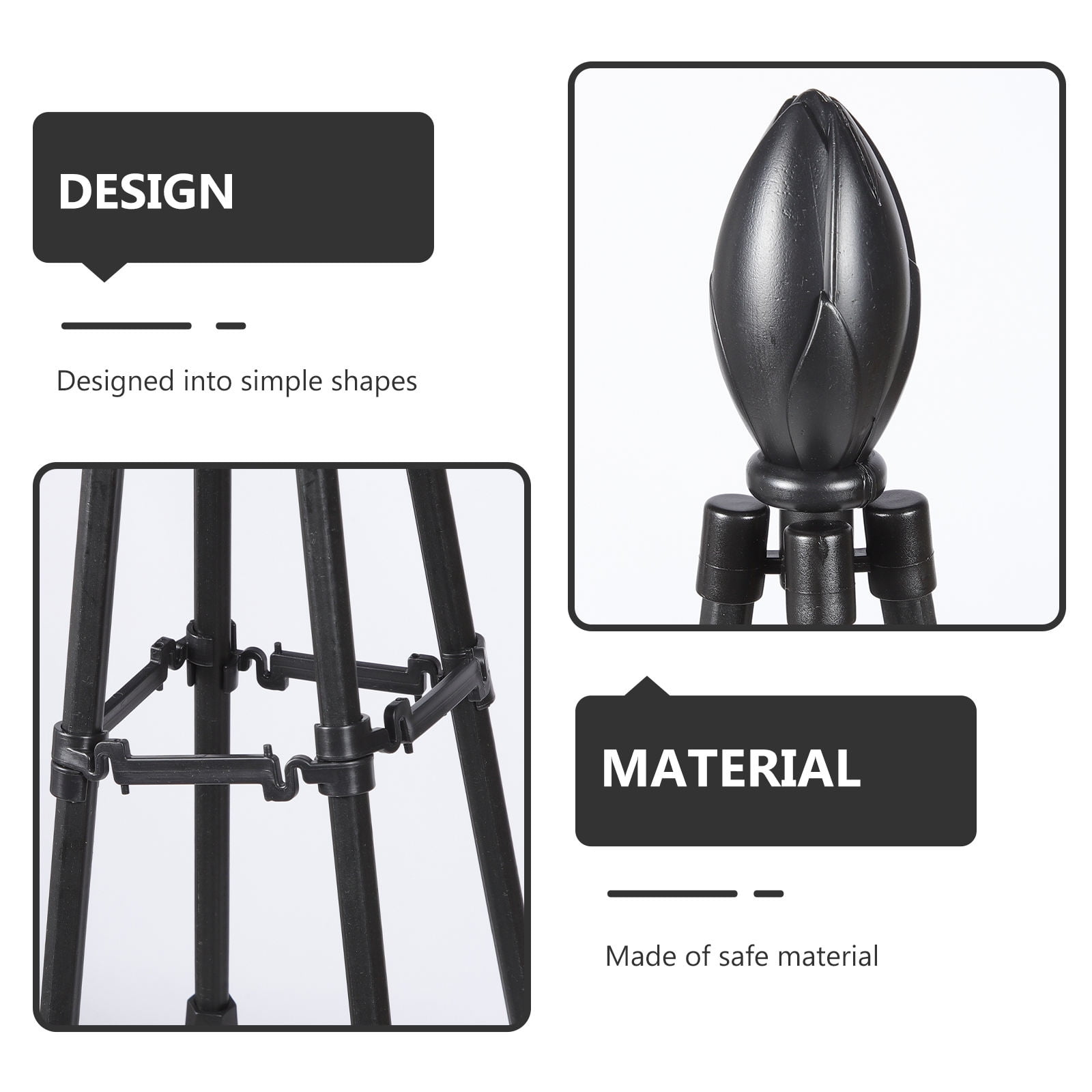Raindrops  Plant Support Indoor Plants Frame Climbing Mesh Easy to Operate