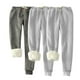 thumbnail image 1 of Puntoco Pantalones Deportivos Informales De Terciopelo De Color Sólido Para Mujer De 3 Piezas, Pantalones Deportivos Holgados Con Mallas Para El Hogar, Gris Oscuro Xxxxl, 1 of 5