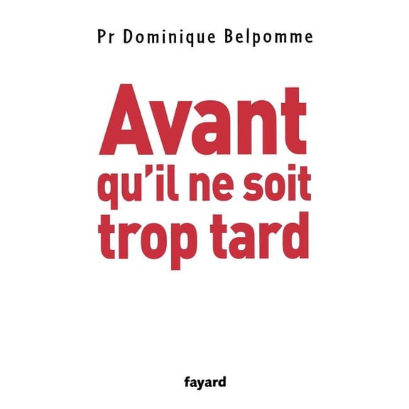 Avant qu'il ne soit trop tard, (Paperback)