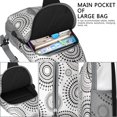 thumbnail image 4 of Mandala Sling Bag for Women Men Hiking Sling Backpack Chest Bag for Traveling Office AntiTheft Sling Shoulder Bag Trendy Sling Backpack, 4 of 6