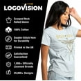 thumbnail image 4 of Bon Jovi Greatest Hits Women's Graphic T-Shirt Rolled Sleeve Tee, 4 of 6