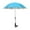 Blue, variant on jinwen Umbrella Compact Beach Chair Umbrella for Outdoor Camping Yard Blue