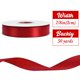 thumbnail image 2 of Cinta TONIFUL de Satén Poliéster Roja 2 cm x 45 m, 2 of 6