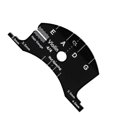thumbnail image 1 of keepw Noir 1pcs Pont Réparation Outils Modèle Faisant Outil Violon Réparation Outil de Référence Outils Facile à la Forme Unique Excellent, 1 of 6