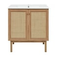 thumbnail image 2 of Classe 30" Bathroom Vanity in Oak, 2 of 15