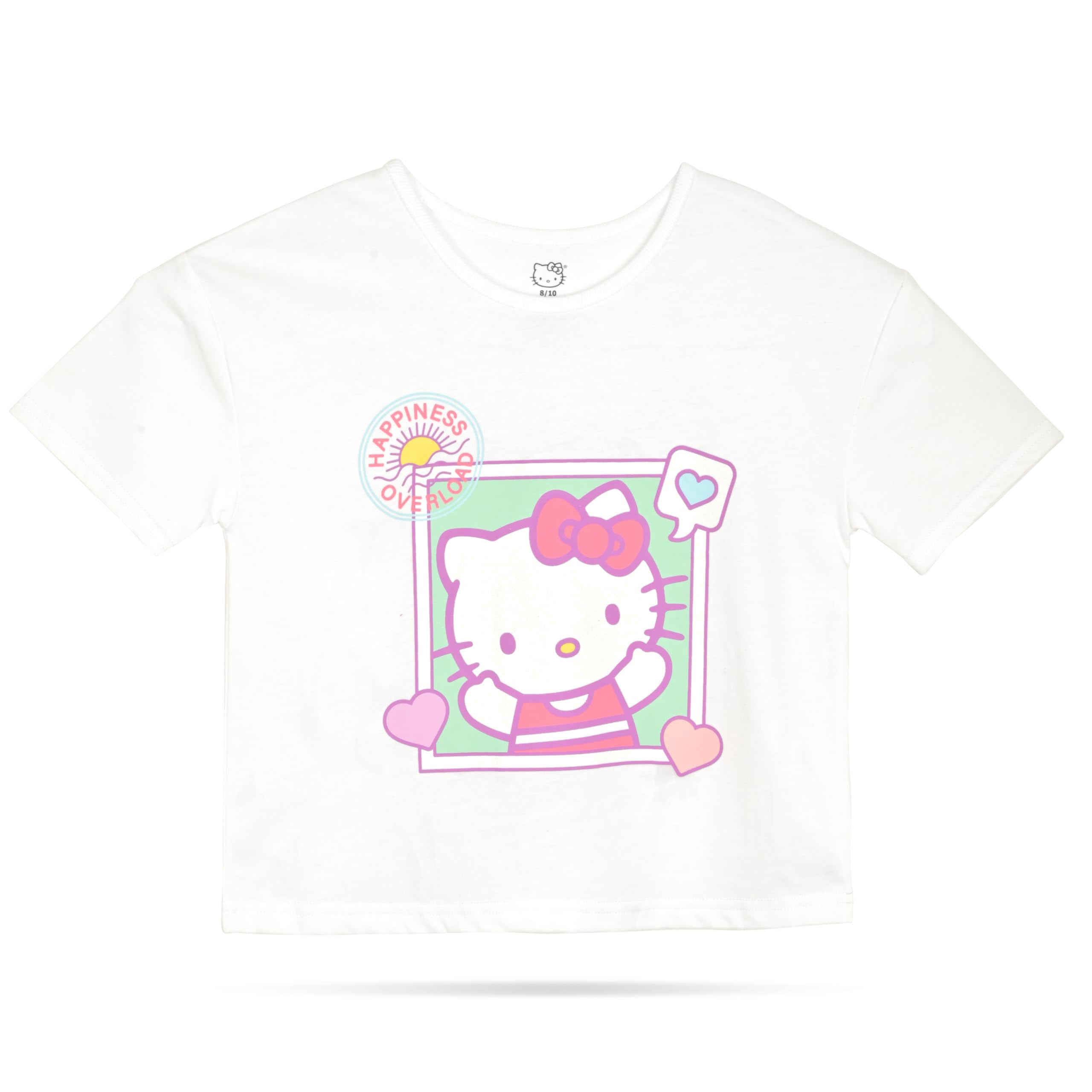 Hello Kitty Girls 2-Piece T-Shirt and Skirt Set, Pink, 4