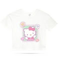 thumbnail image 2 of Hello Kitty Girls 2-Piece T-Shirt and Skirt Set, Pink, 4, 2 of 3
