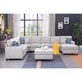 thumbnail image 3 of Devion Furniture 8-Piece Upholstered Fabric Sectional with Chaise in Light Gray, 3 of 4