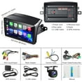 thumbnail image 7 of THONZER Car Raido for Toyota Sienna 2004-2010, Android 12 2G+32G Sienna Stereo Support Wireless Carplay& Android Auto/Bluetooth/Voice Control/GPS/Back-up Camera/SWC/FM Radio/IPS Touch Split Screen, 7 of 7