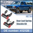 thumbnail image 2 of Rear Drop Shackle Kit Leaf Spring Lifting Eye for, 2 of 5